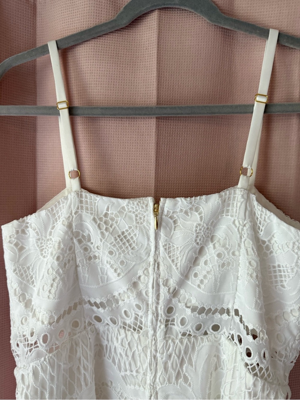 Lilly Pulitzer Emerald Green Lace Spaghetti-Strap Mini Dress - Picture 6 of 10